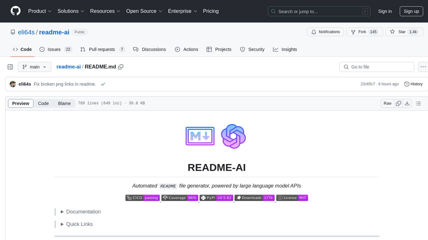 readme-ai Screenshot