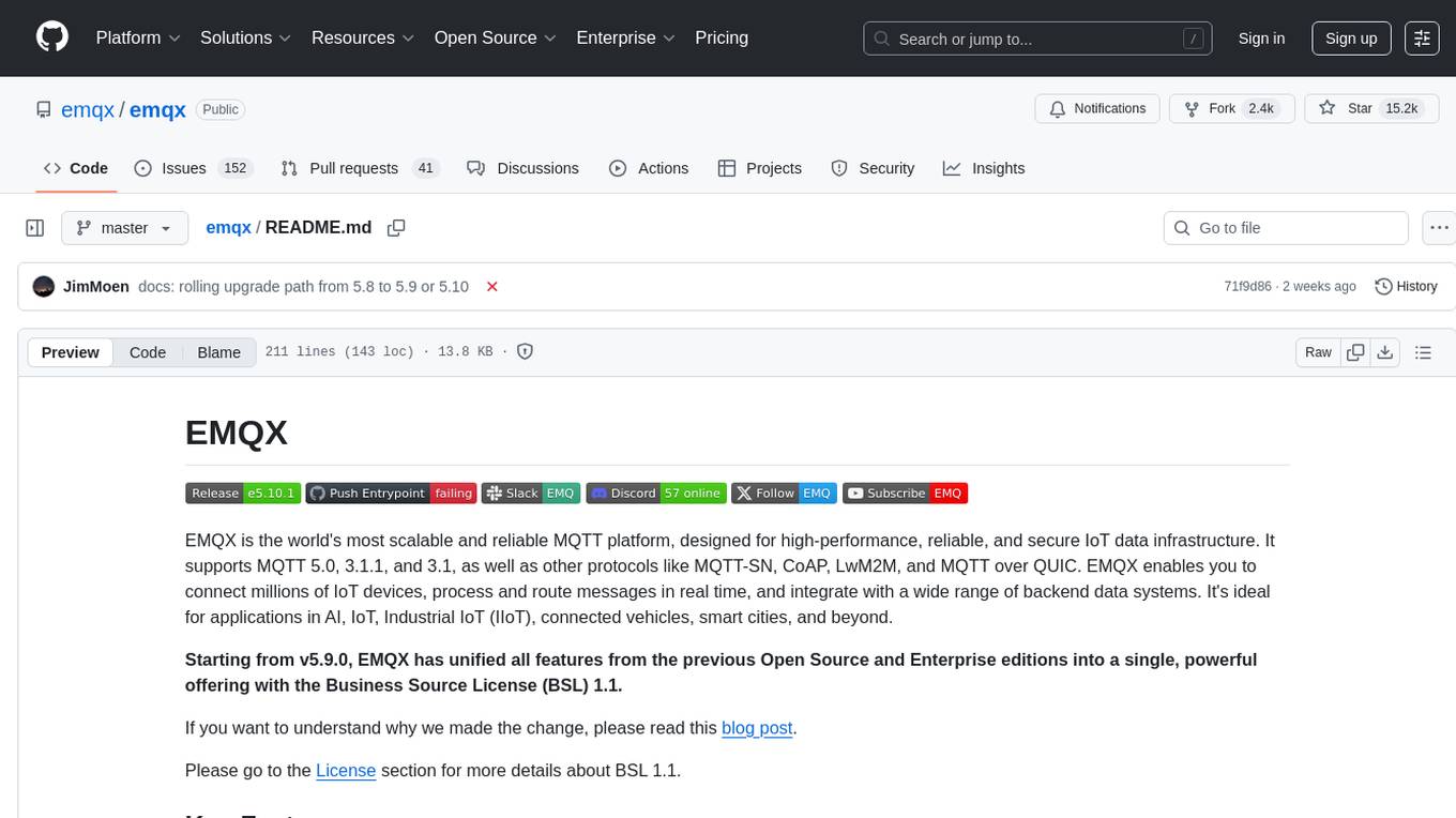 emqx Screenshot