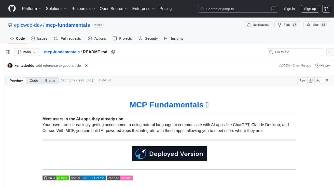 mcp-fundamentals Screenshot