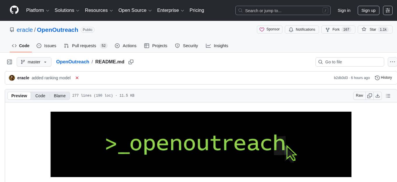 OpenOutreach Screenshot