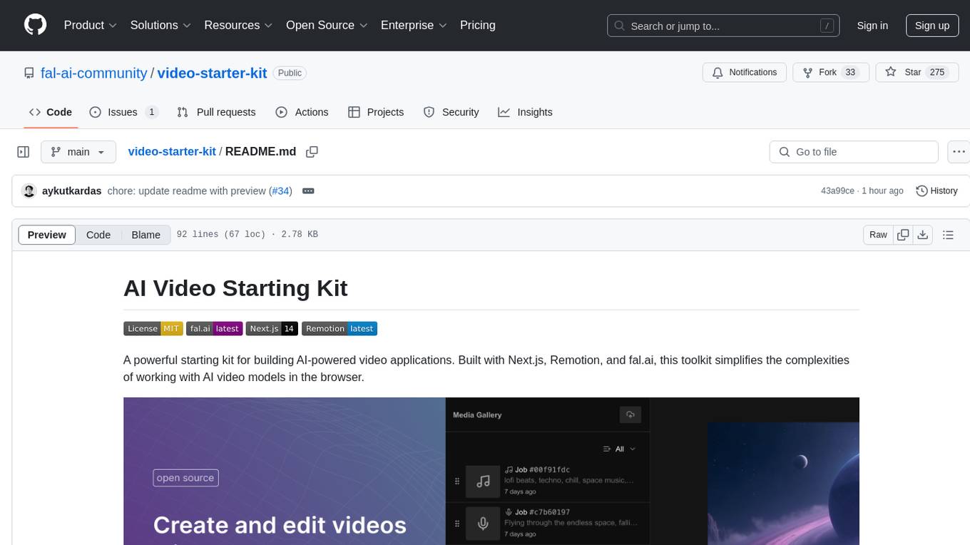 video-starter-kit Screenshot