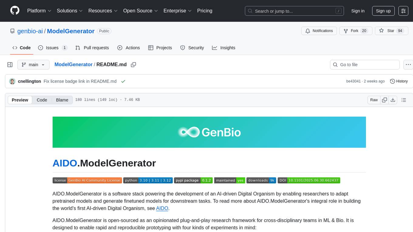 ModelGenerator Screenshot