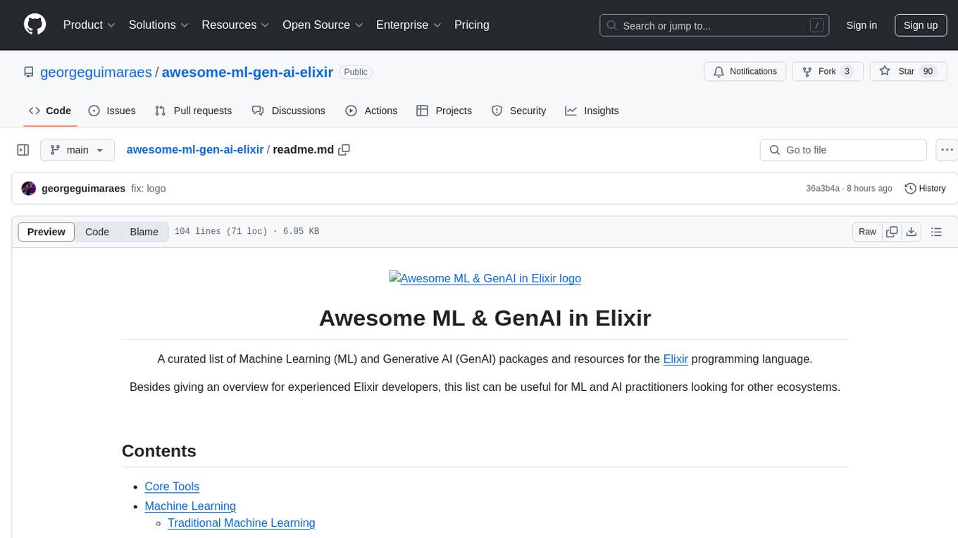 awesome-ml-gen-ai-elixir Screenshot