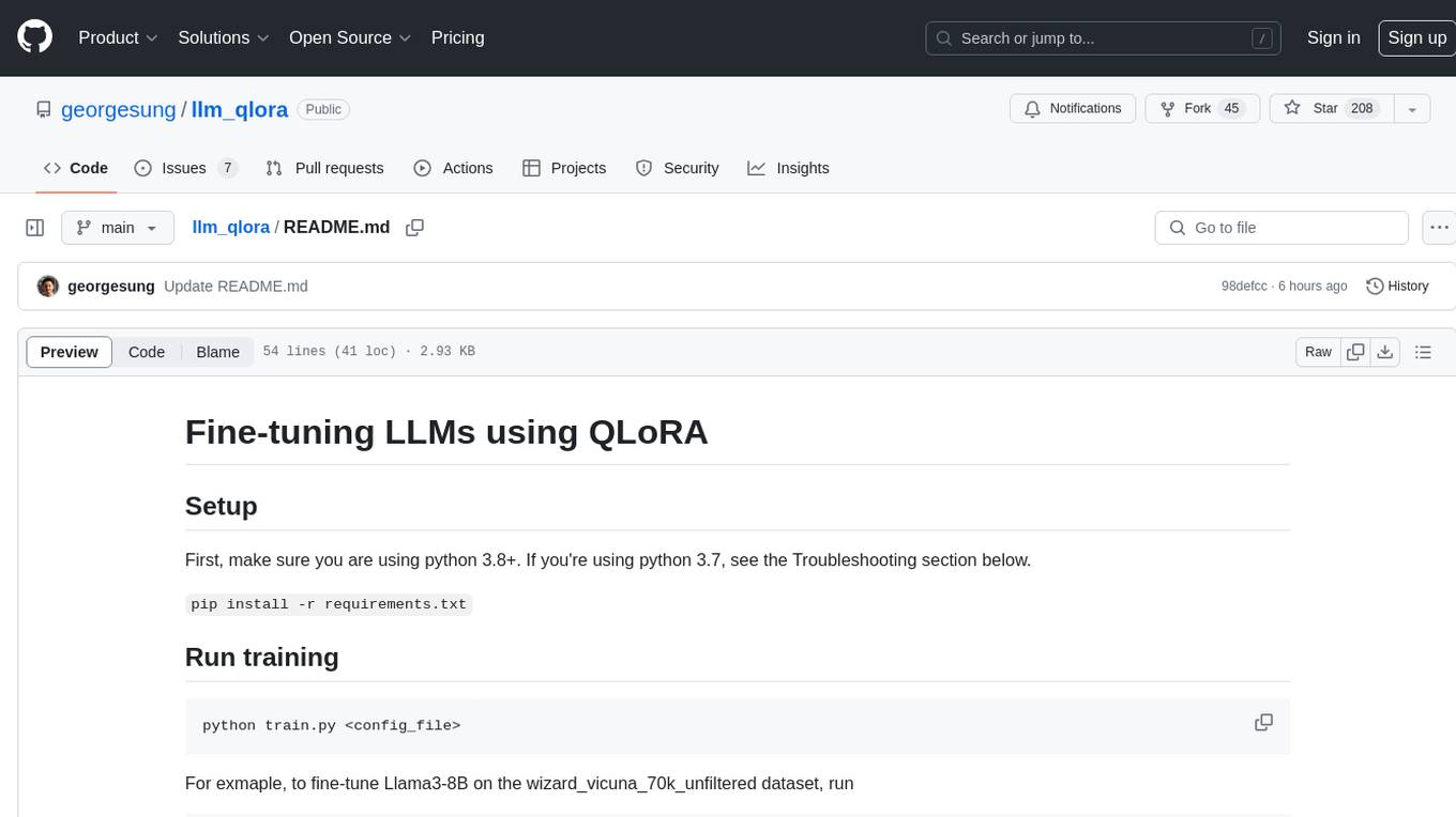 llm_qlora Screenshot