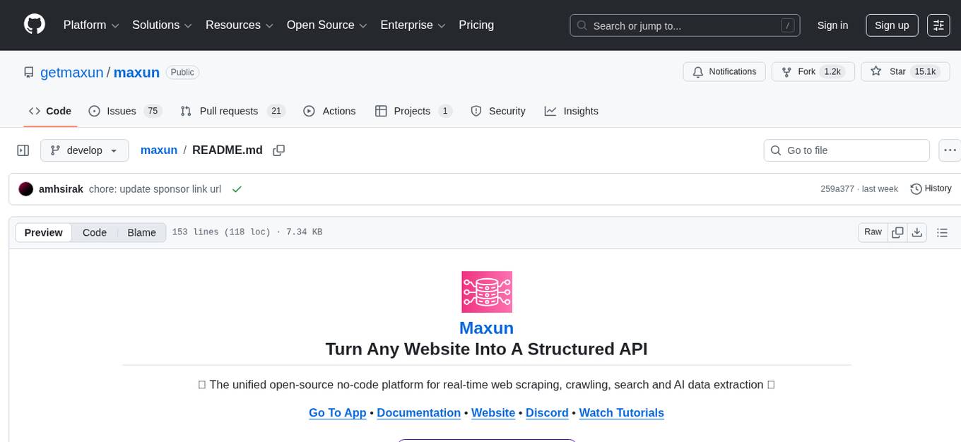 maxun Screenshot