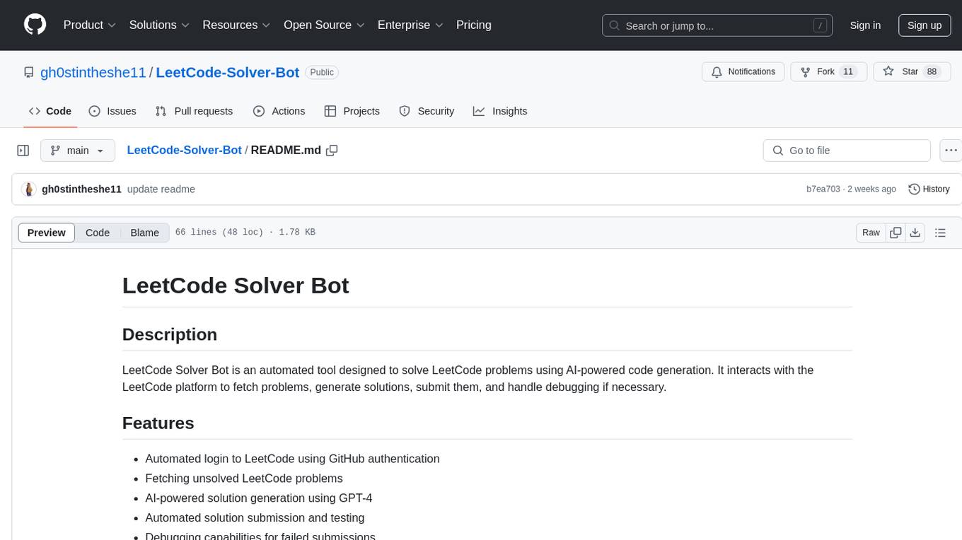 LeetCode-Solver-Bot Screenshot