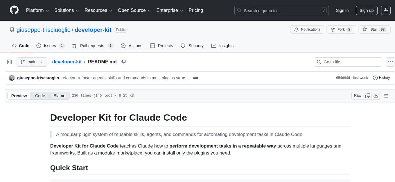 developer-kit Screenshot