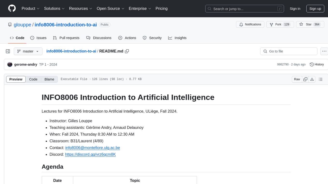 info8006-introduction-to-ai Screenshot