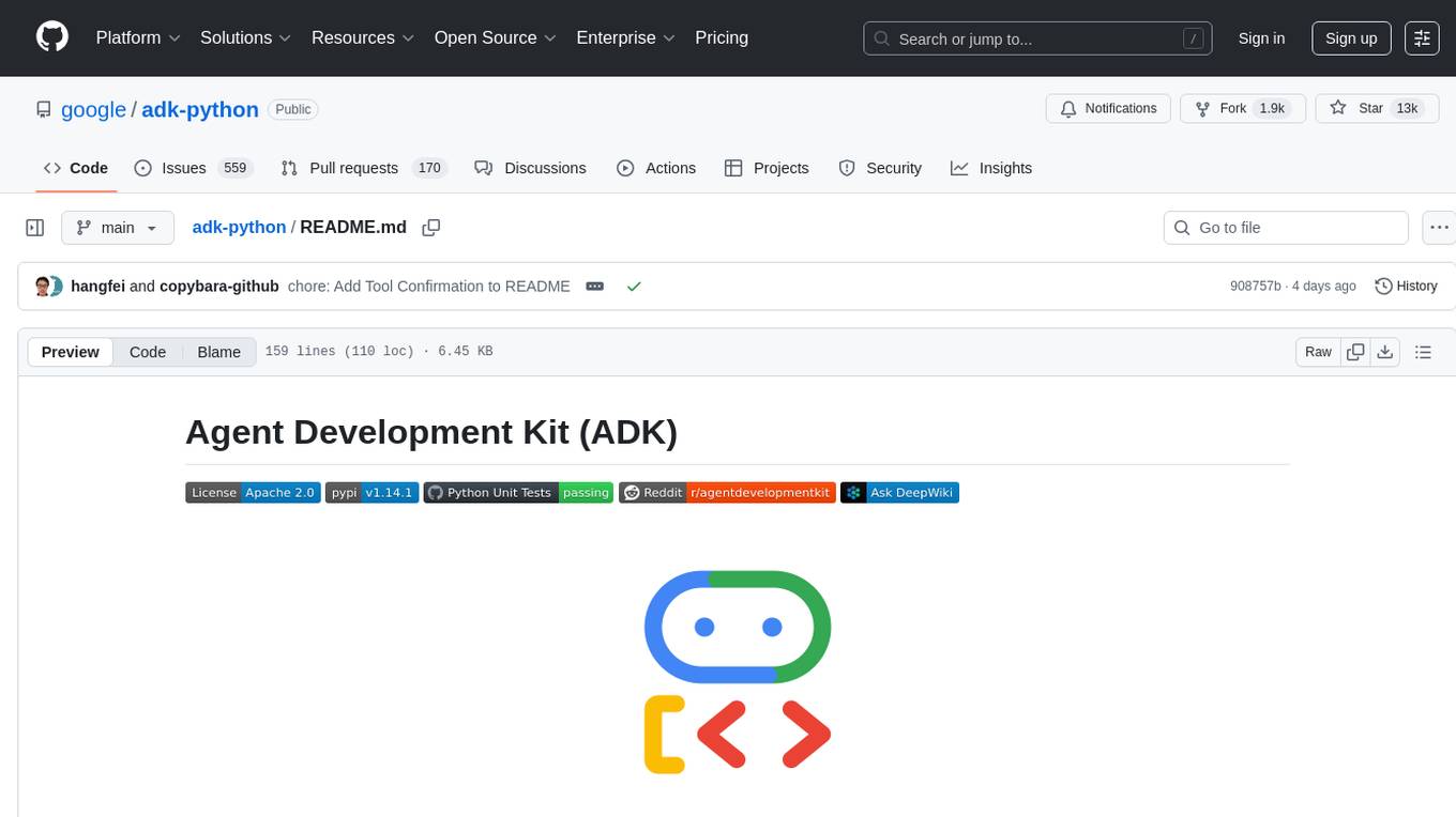 adk-python Screenshot