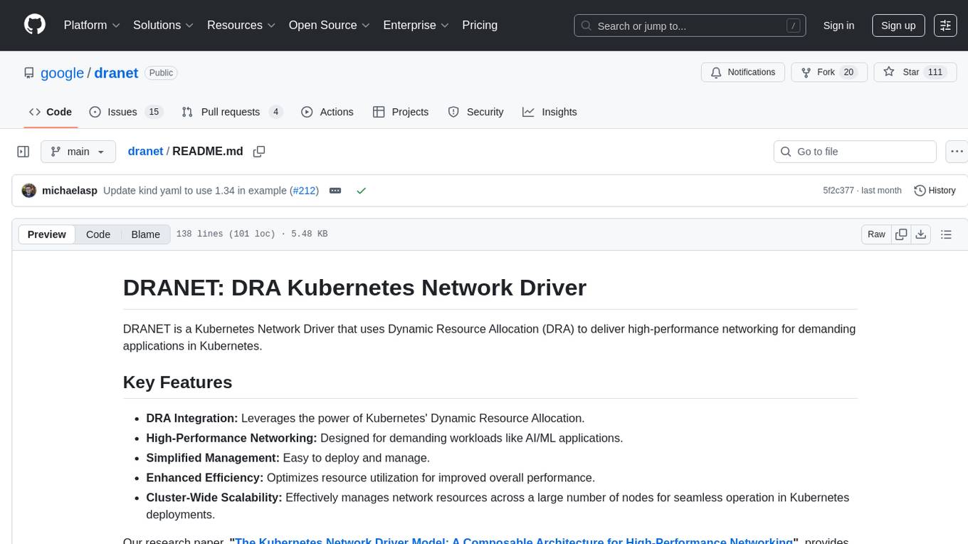dranet Screenshot