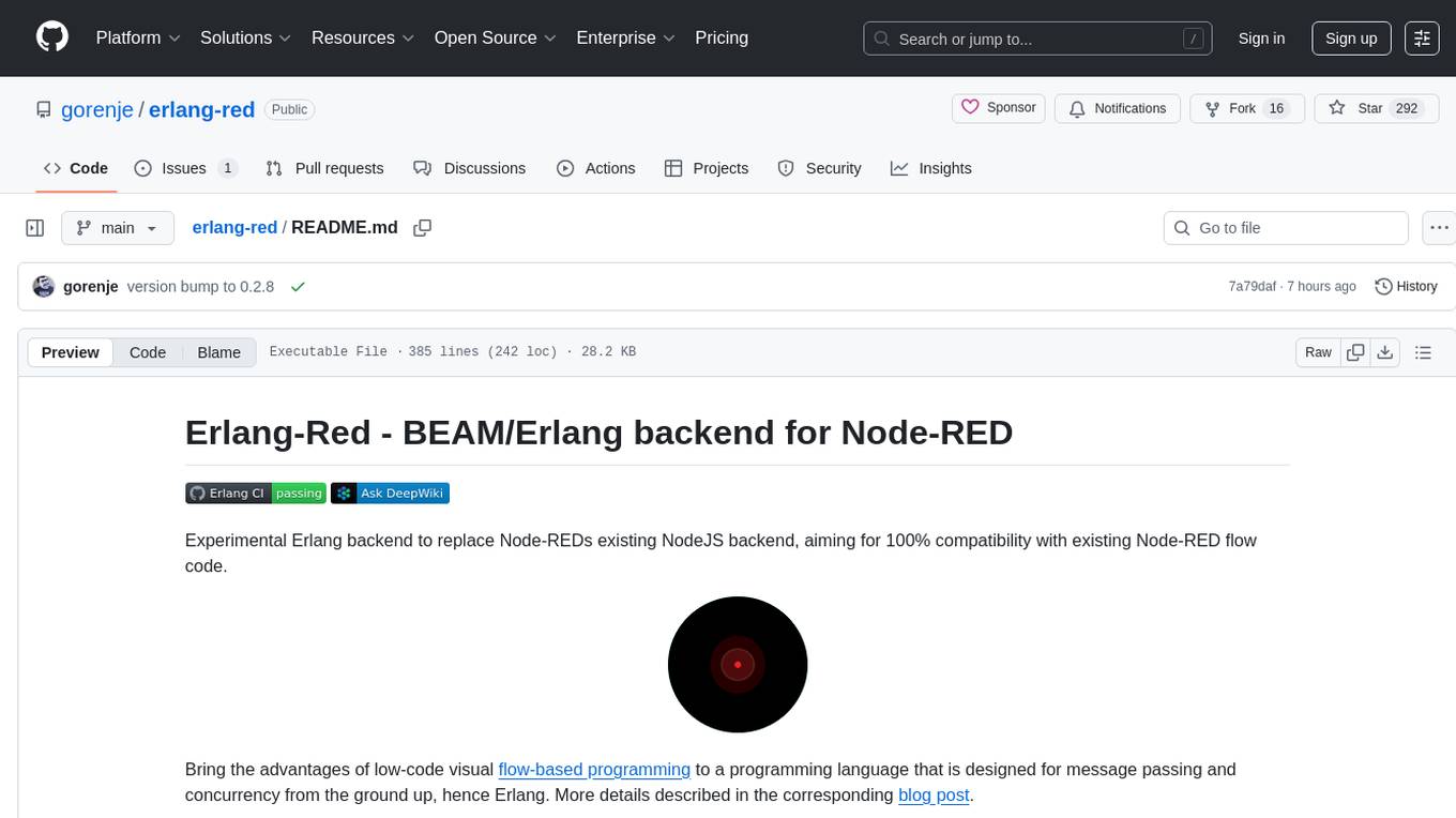 erlang-red Screenshot