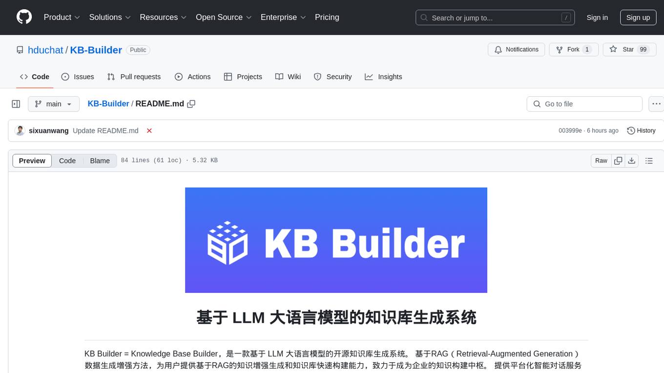 KB-Builder Screenshot