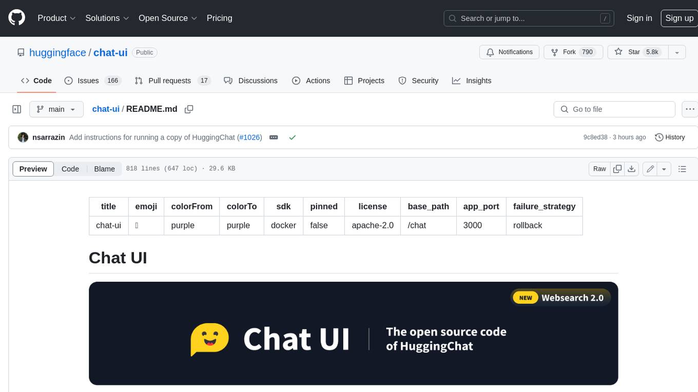 chat-ui Screenshot