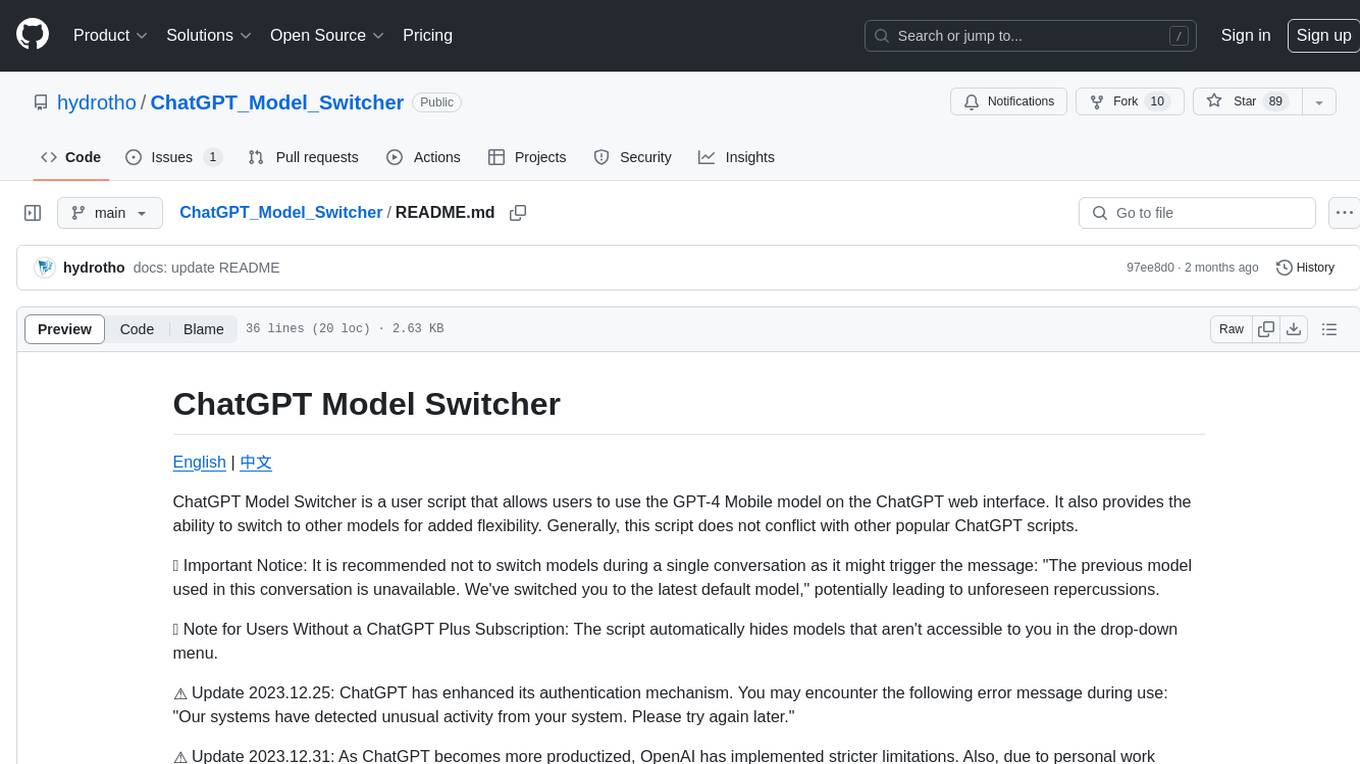 ChatGPT_Model_Switcher Screenshot