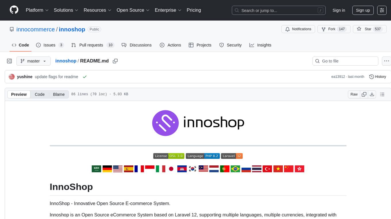 innoshop Screenshot