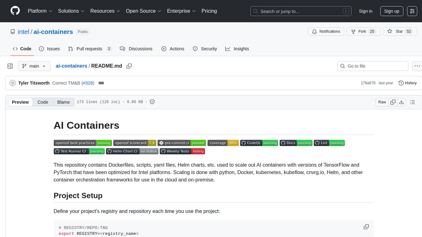 ai-containers Screenshot