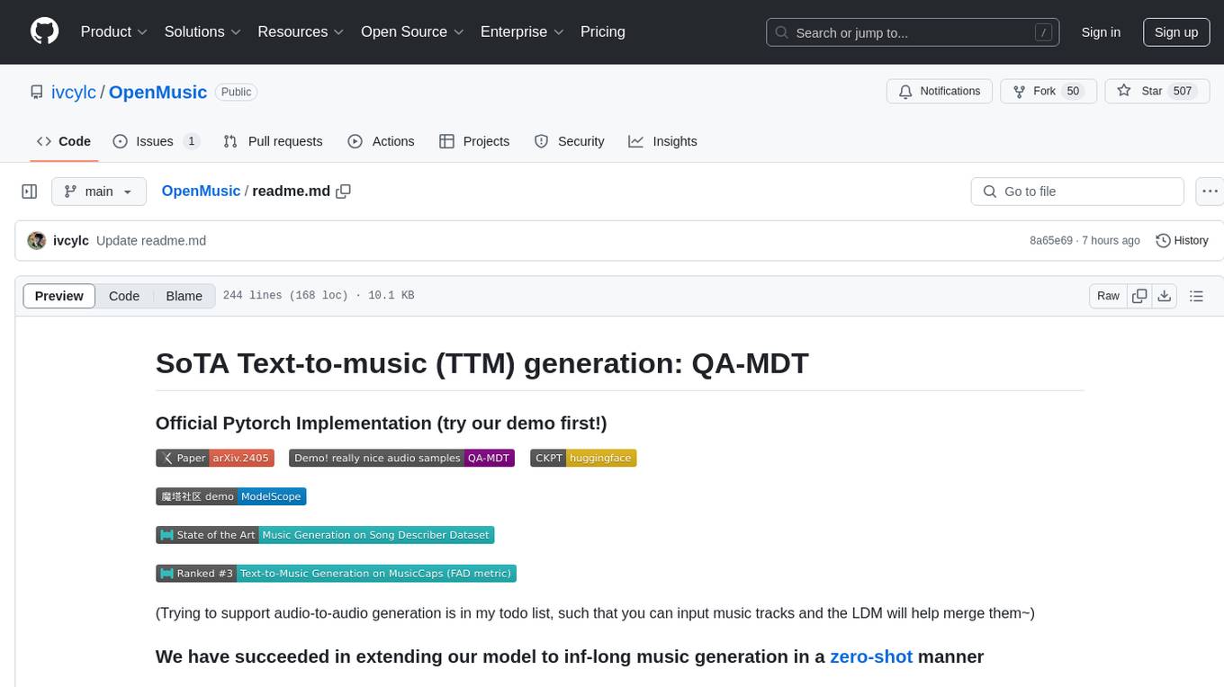 OpenMusic Screenshot