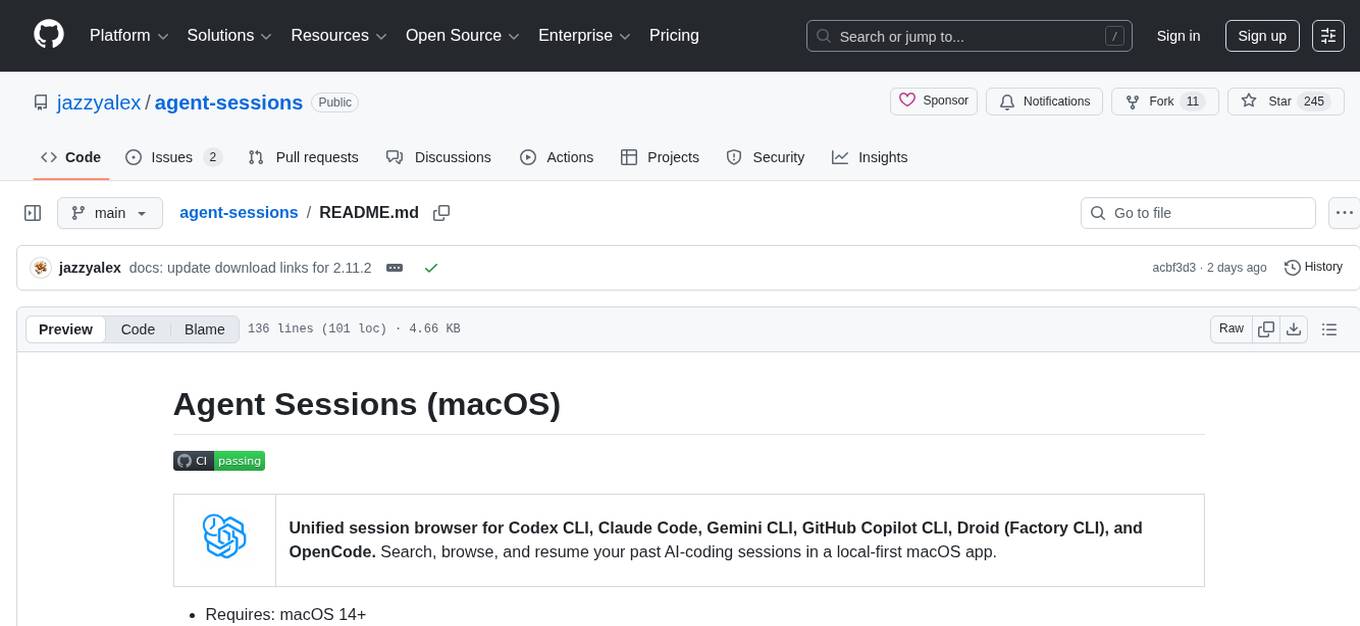 agent-sessions Screenshot