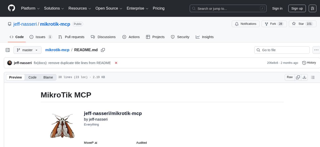 mikrotik-mcp Screenshot
