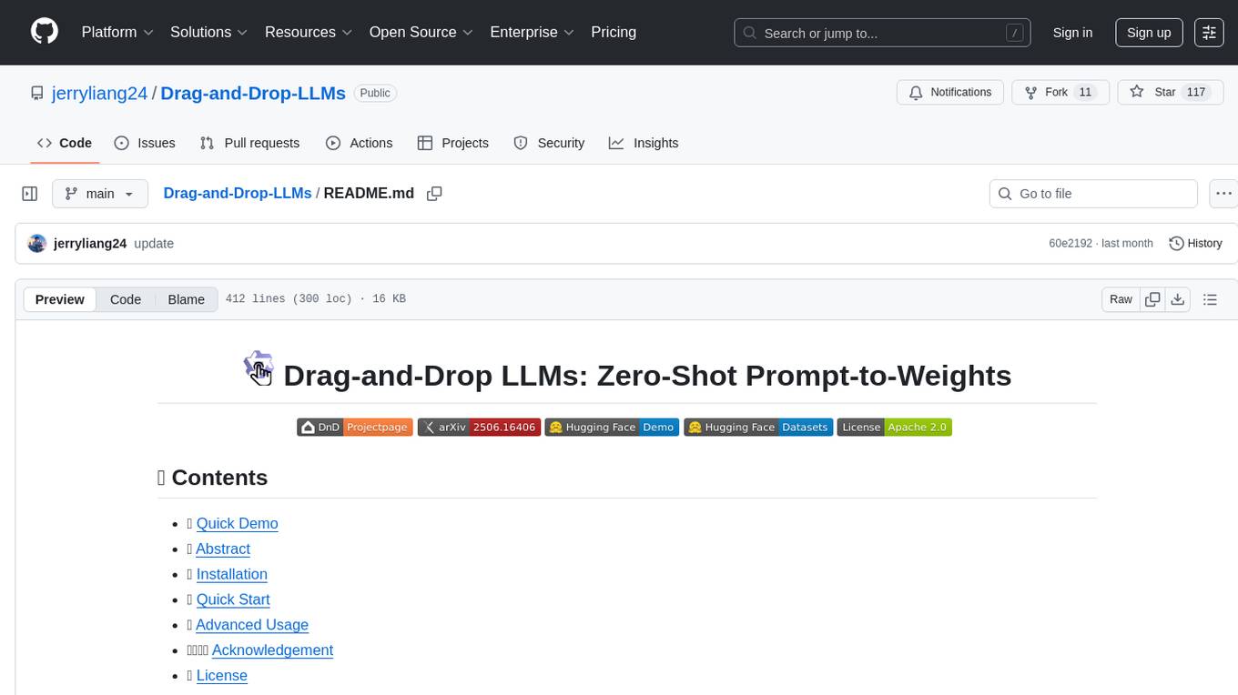 Drag-and-Drop-LLMs Screenshot