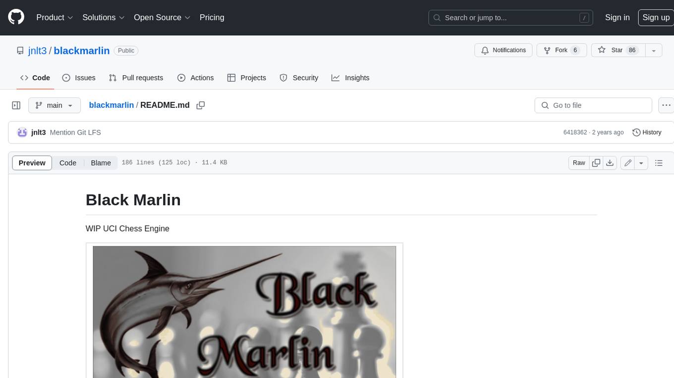 blackmarlin Screenshot