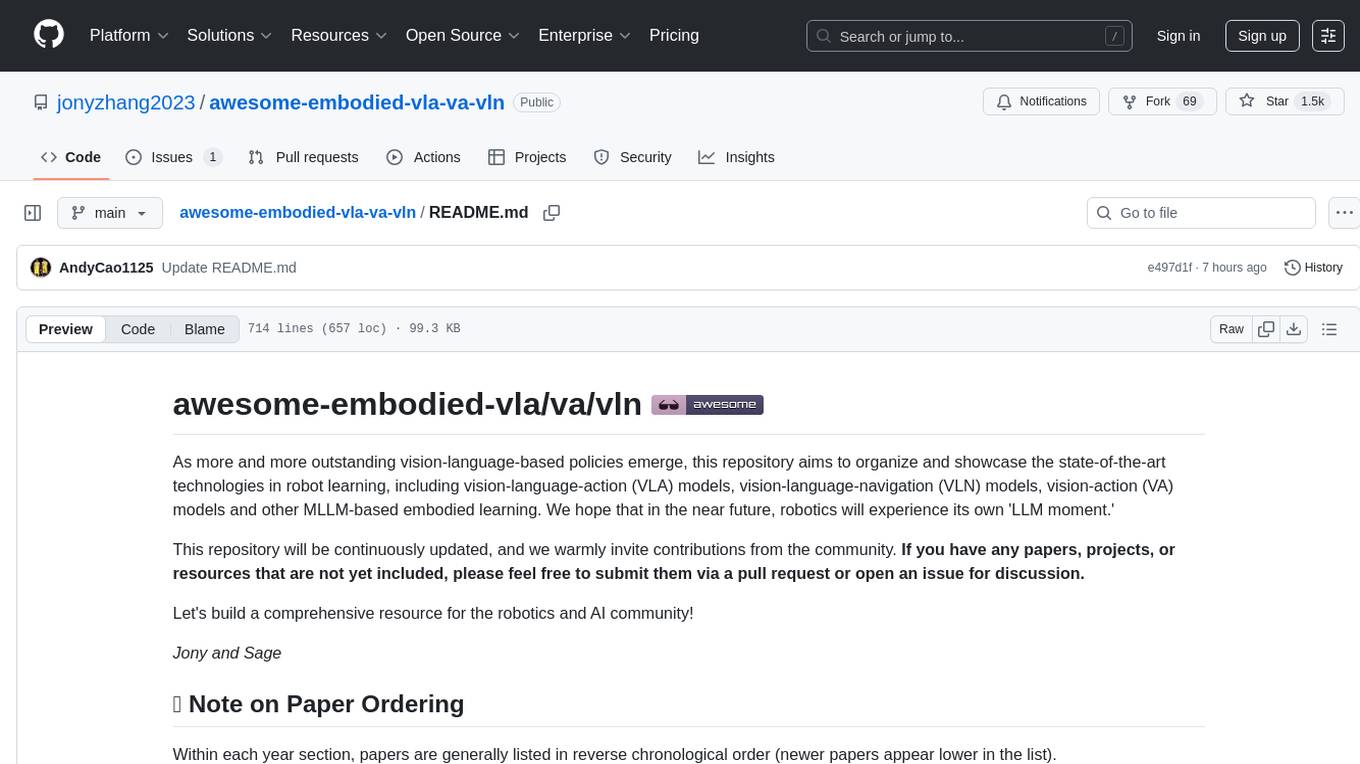 awesome-embodied-vla-va-vln Screenshot