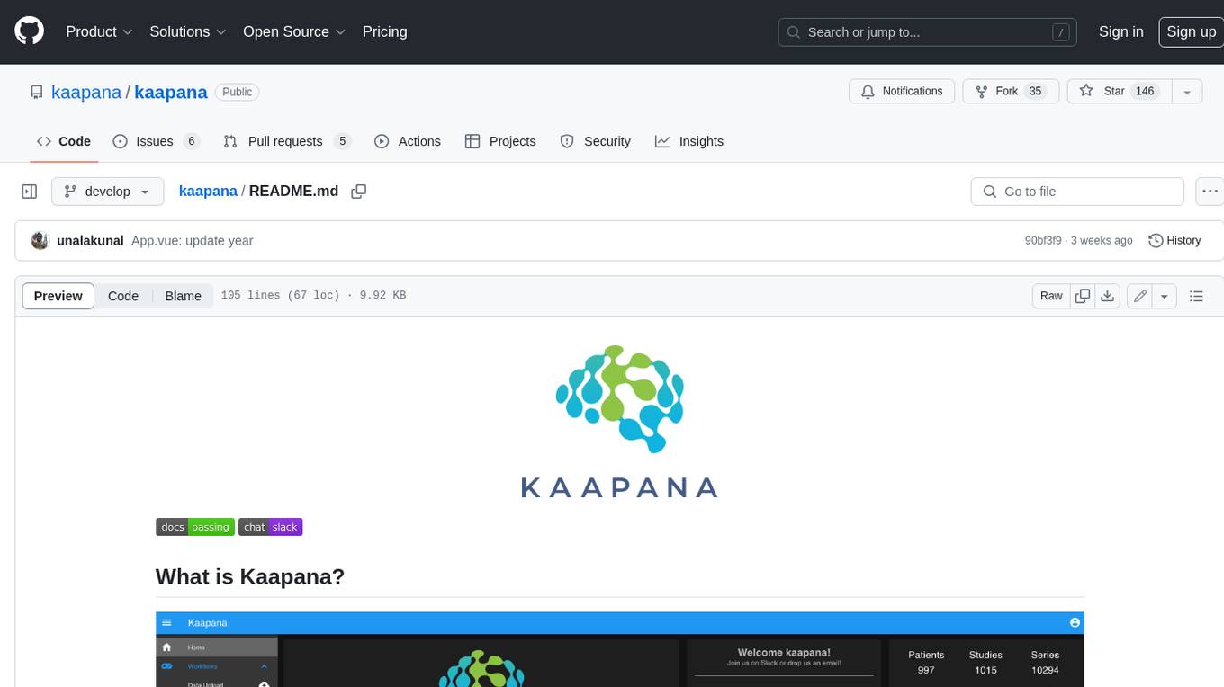 kaapana Screenshot