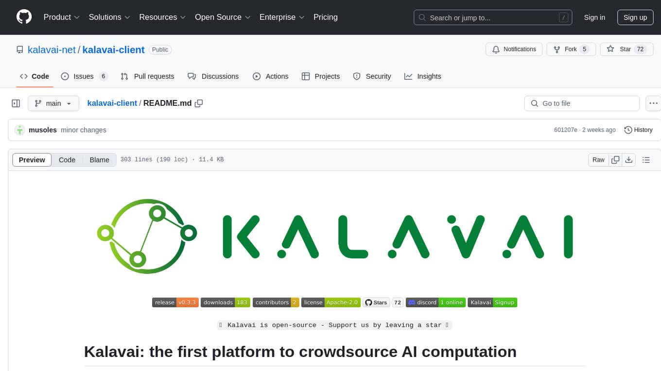 kalavai-client Screenshot