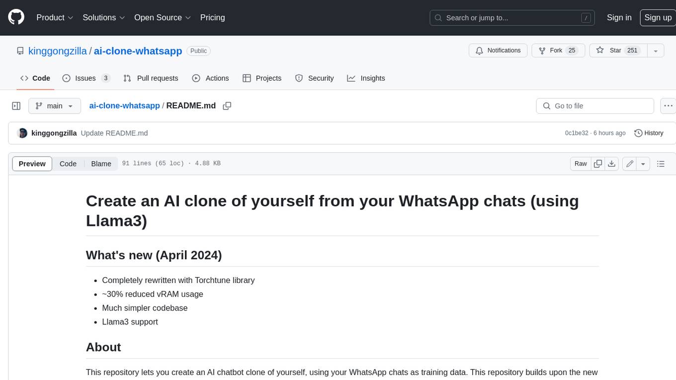 ai-clone-whatsapp Screenshot