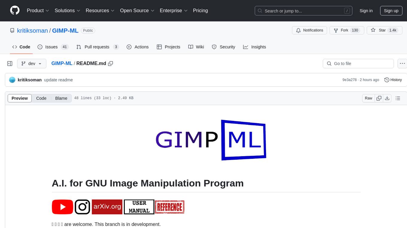 GIMP-ML Screenshot