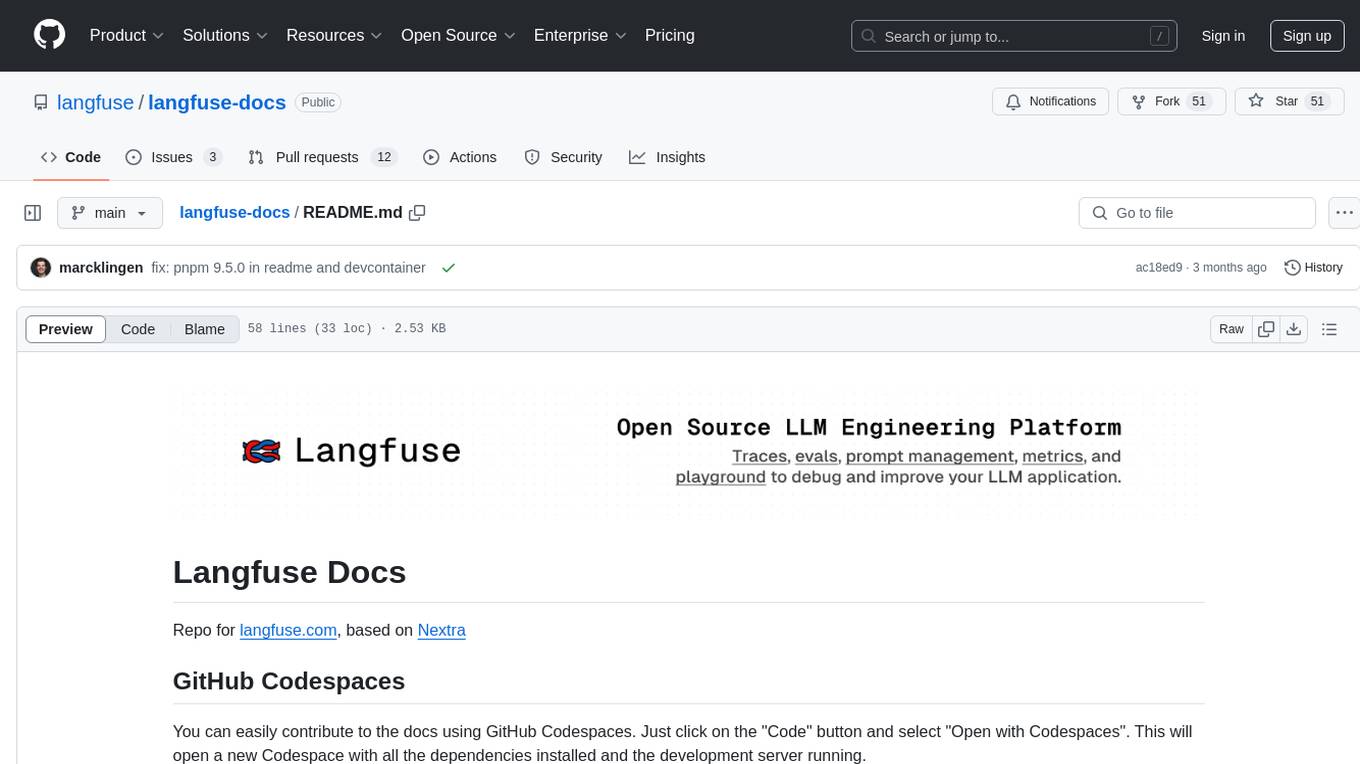 langfuse-docs Screenshot