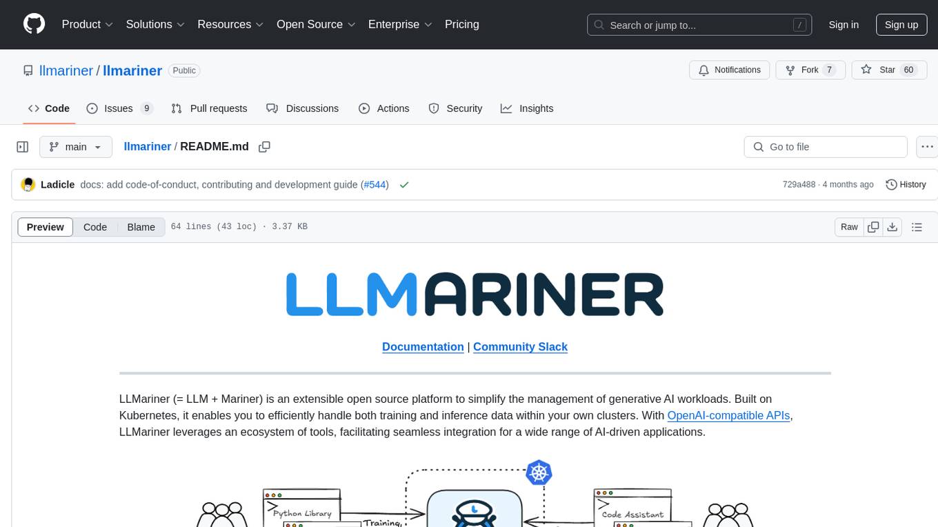 llmariner Screenshot