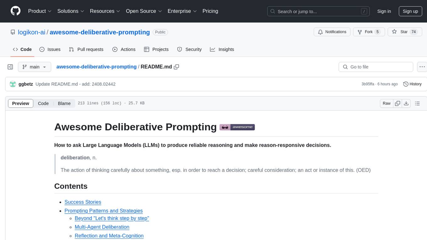 awesome-deliberative-prompting Screenshot