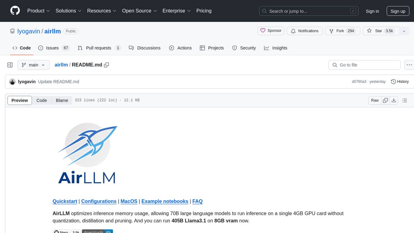 airllm Screenshot