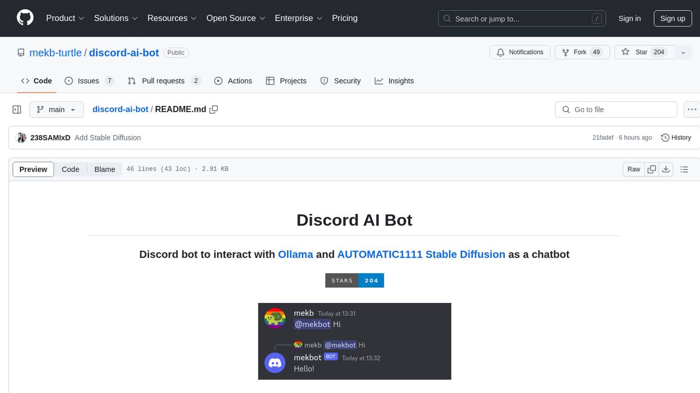 discord-ai-bot Screenshot