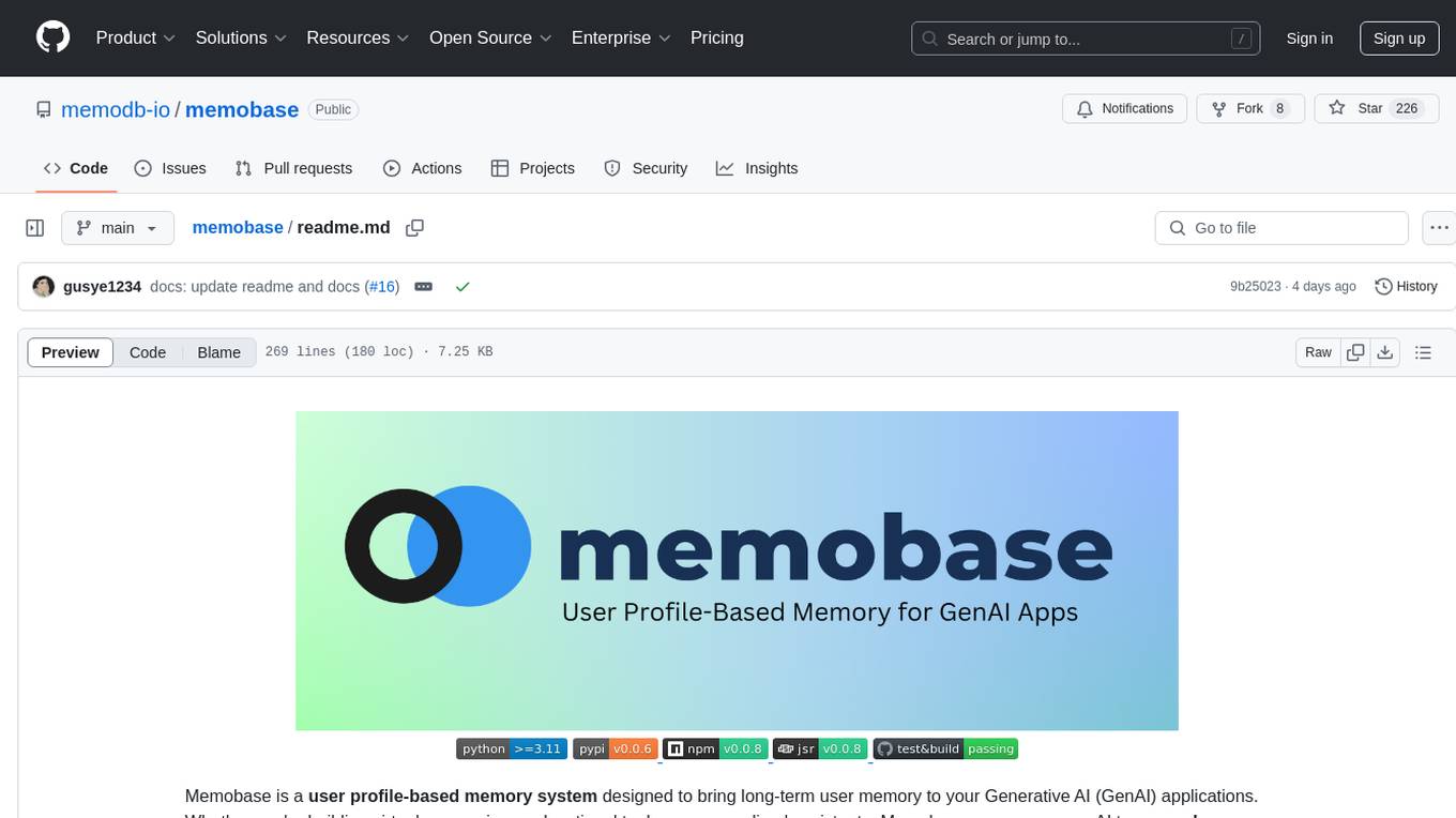 memobase Screenshot