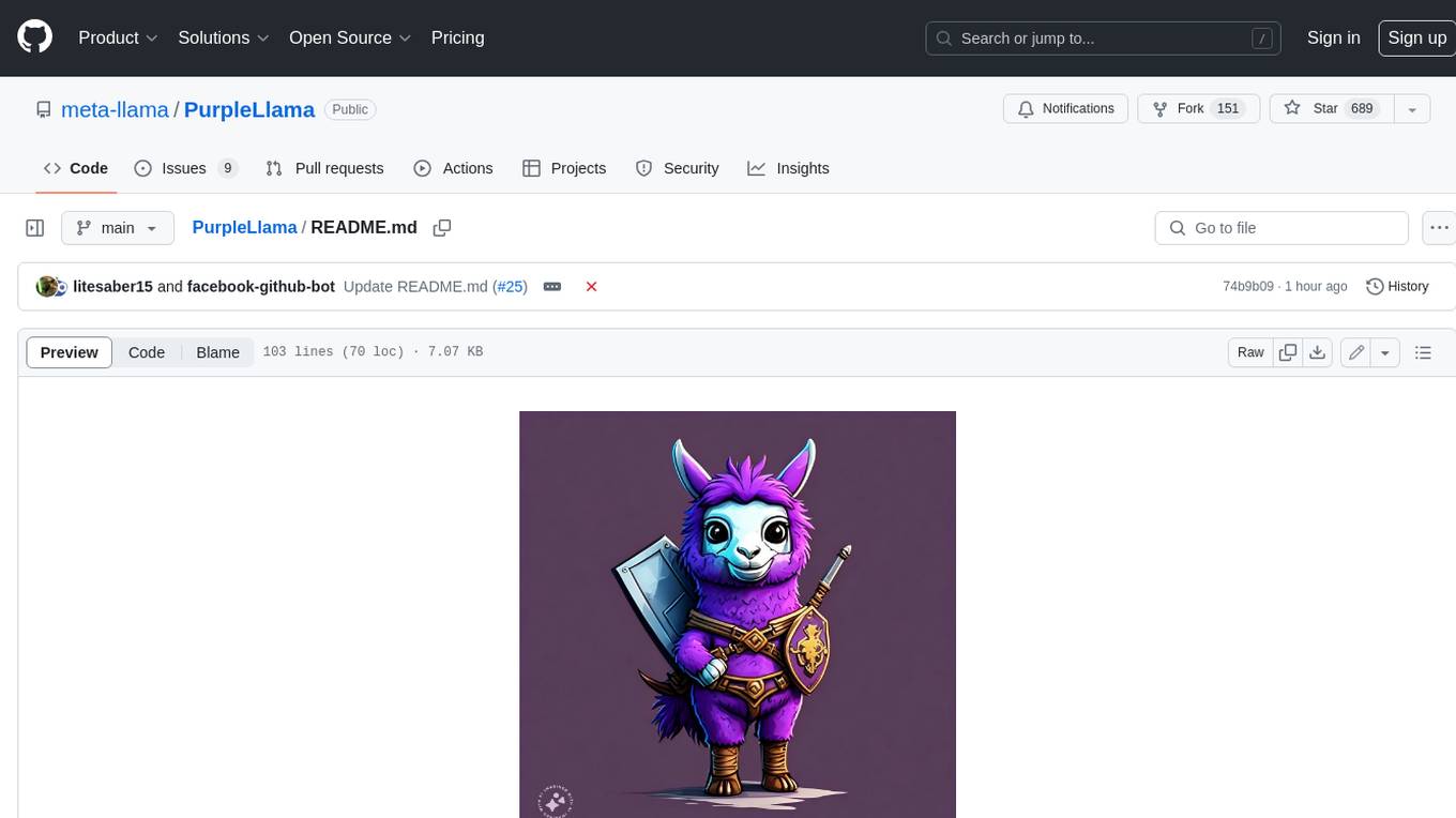 PurpleLlama Screenshot