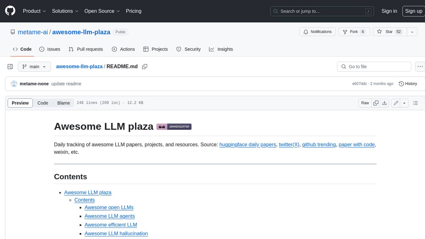 awesome-llm-plaza Screenshot