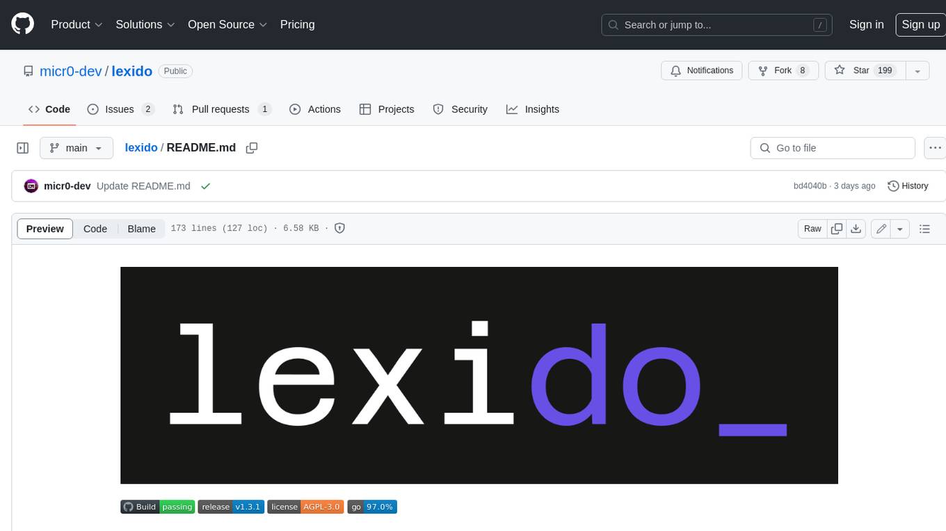 lexido Screenshot