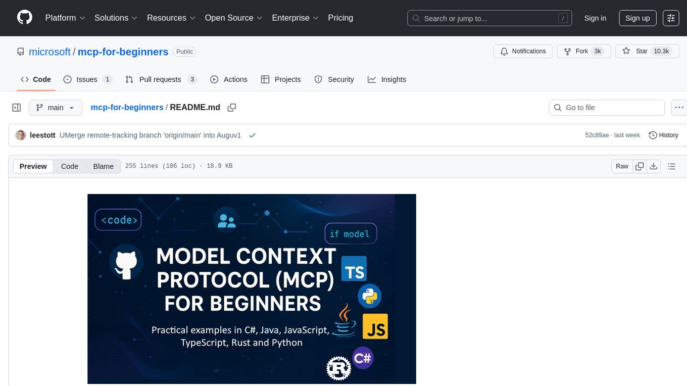 mcp-for-beginners Screenshot