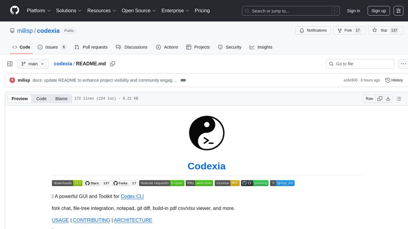 codexia Screenshot