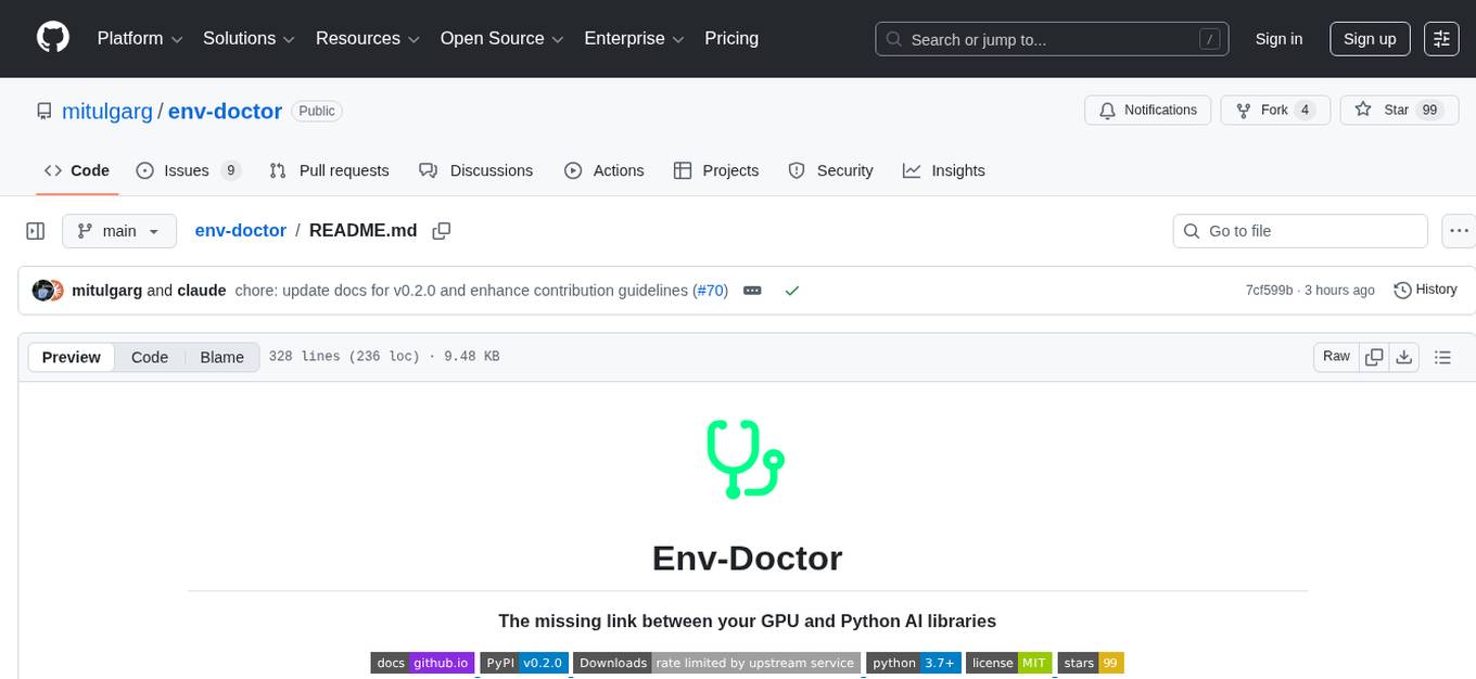 env-doctor Screenshot