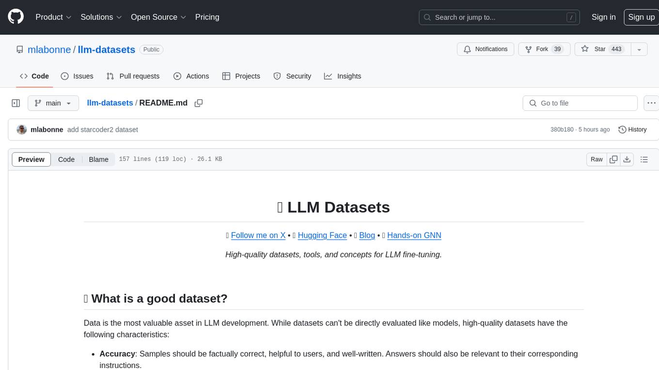 llm-datasets Screenshot