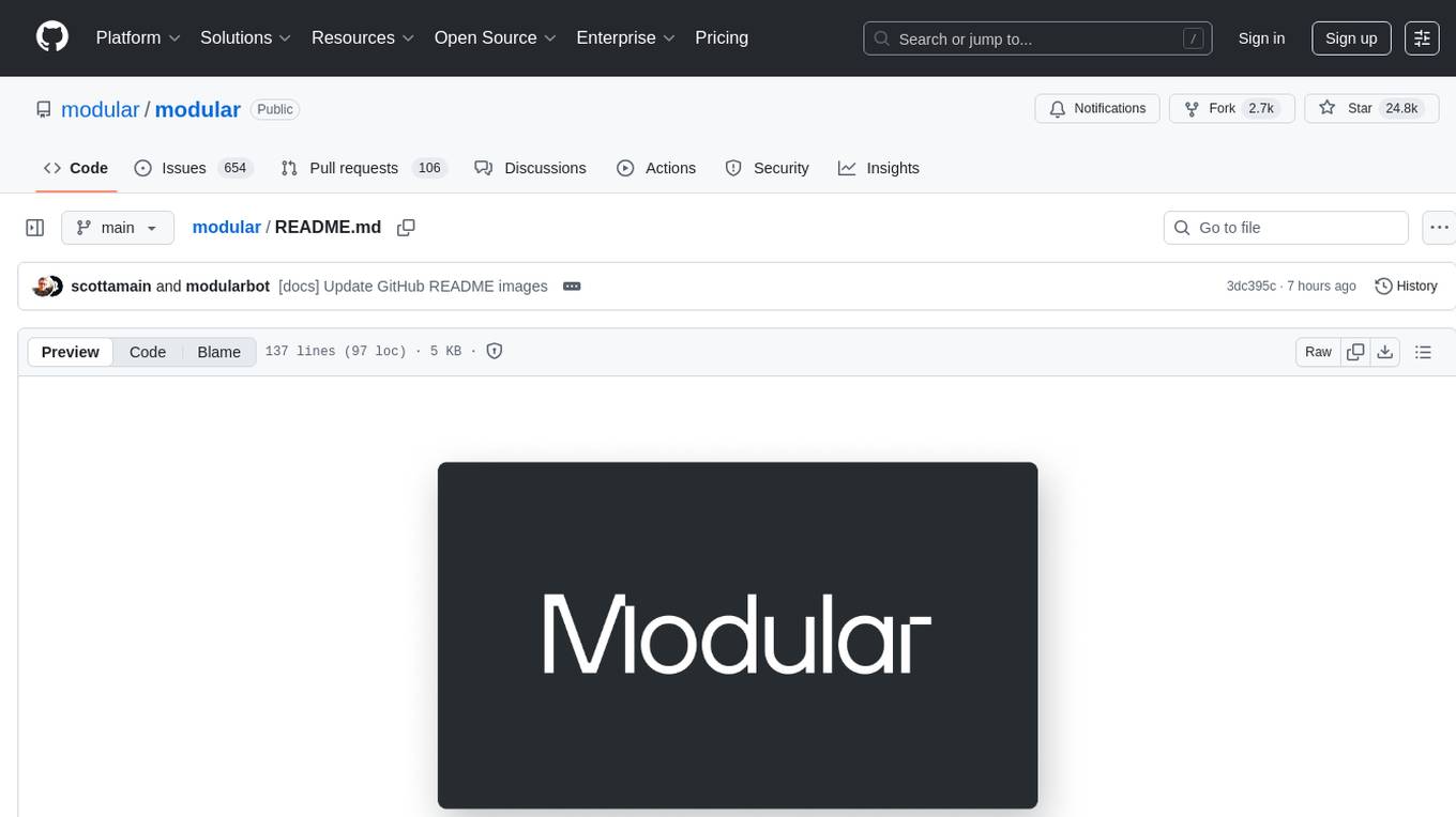modular Screenshot