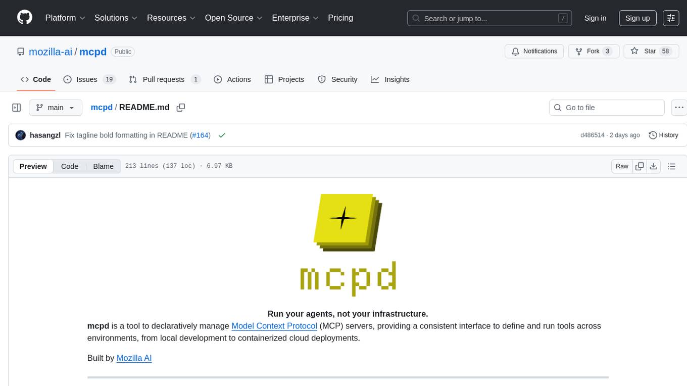 mcpd Screenshot