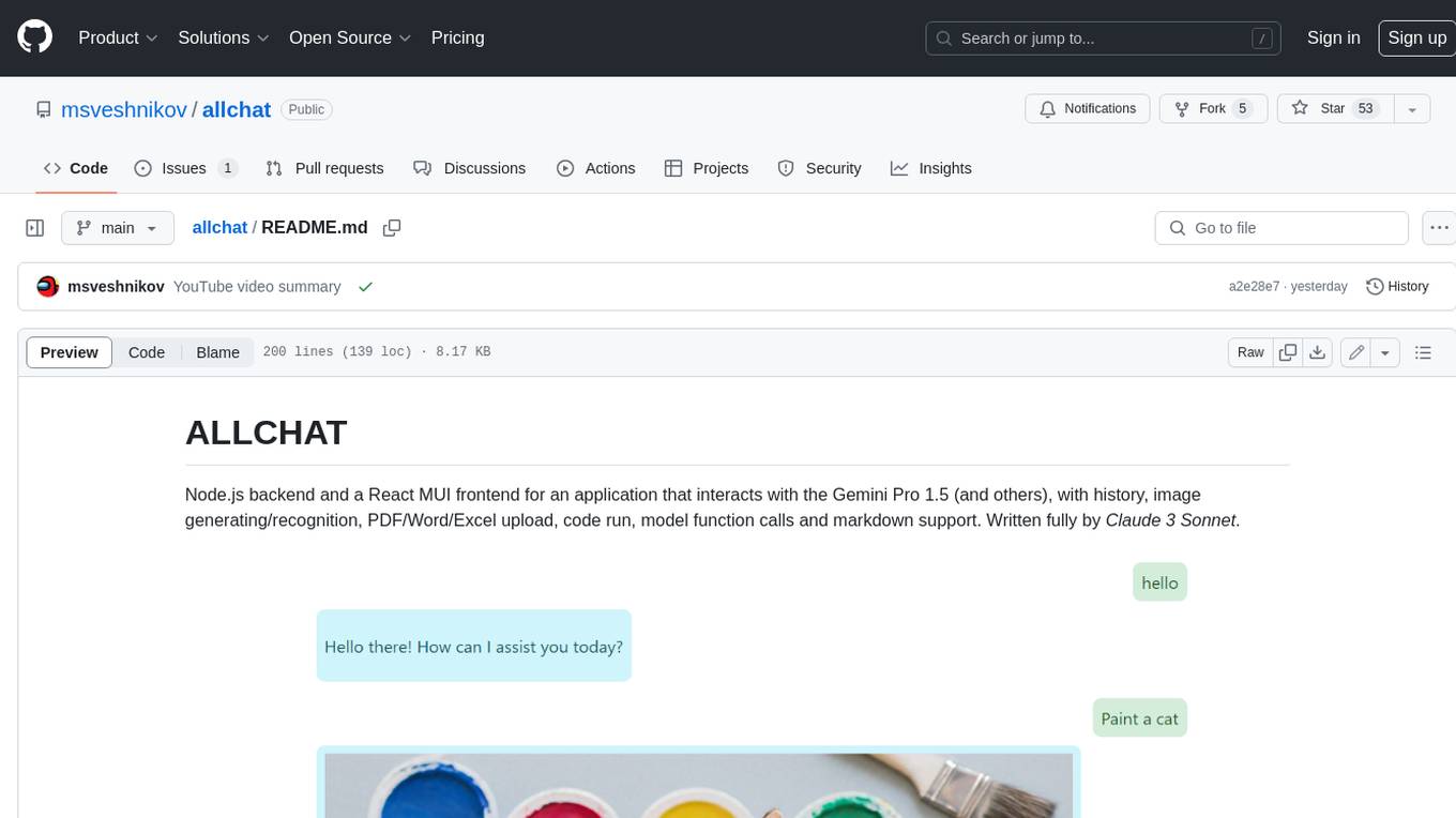 allchat Screenshot