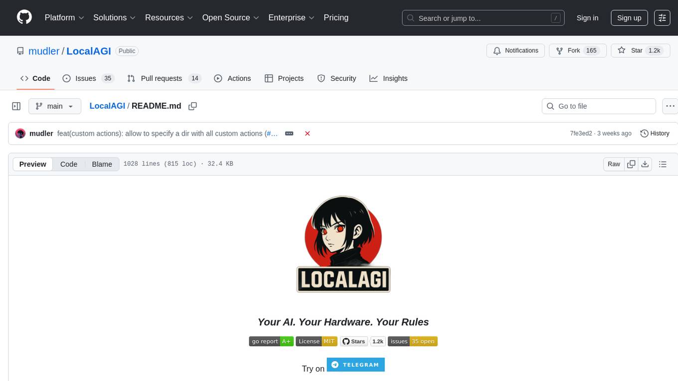 LocalAGI Screenshot