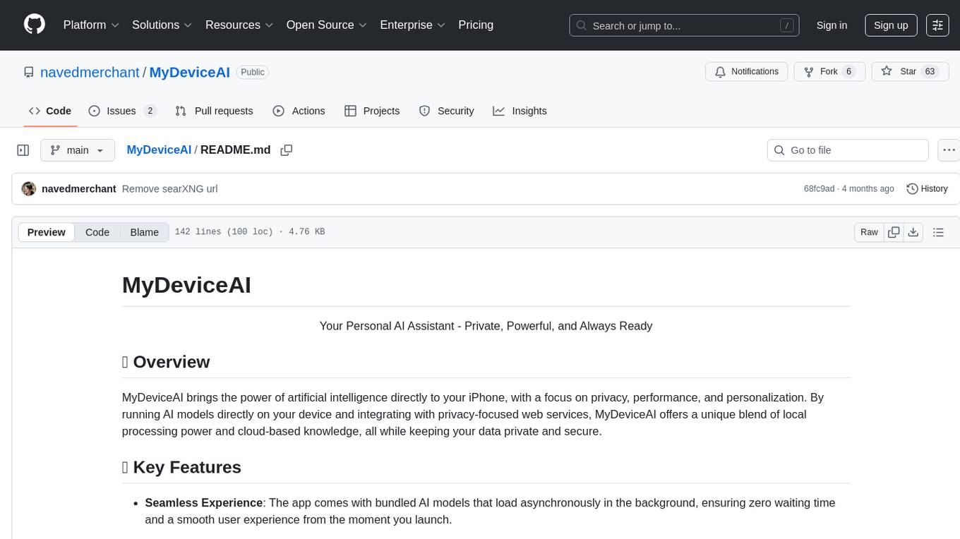 MyDeviceAI Screenshot