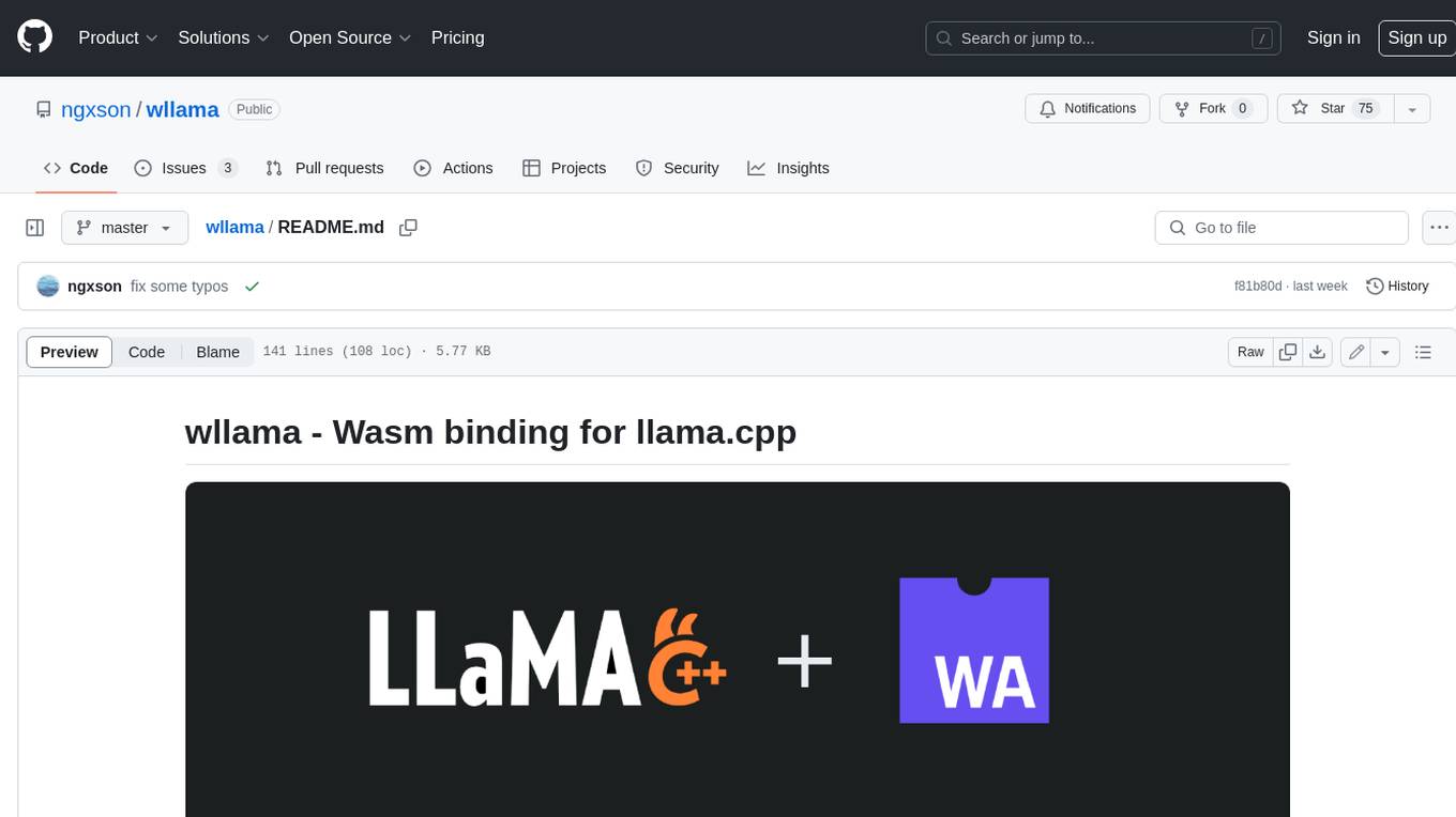 wllama Screenshot