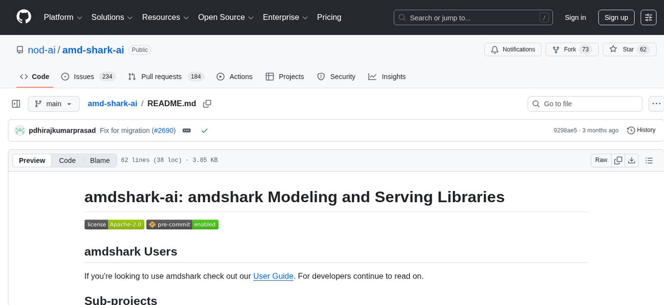 amd-shark-ai Screenshot